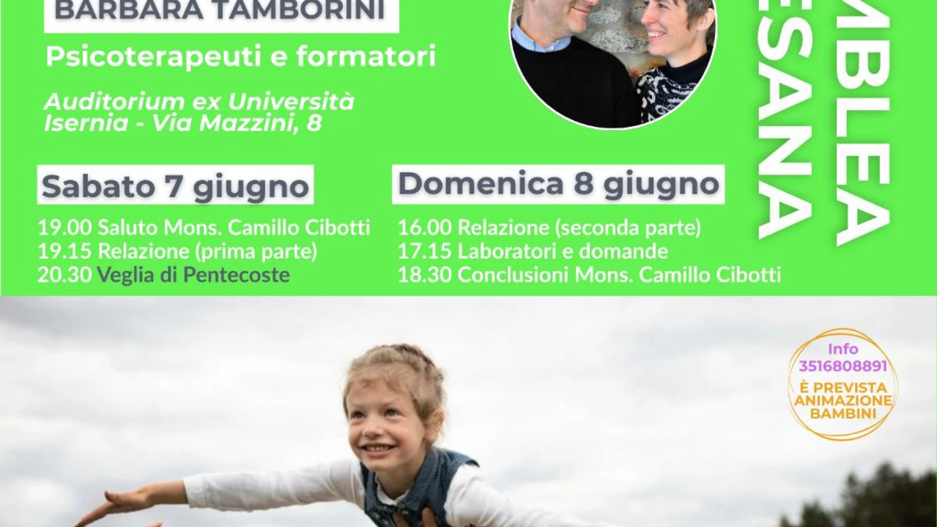 Isernia: sabato 7 giugno in programma l’Assemblea Diocesana.